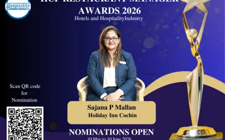 Sajana P Mallan, Food and Beverage Executive of Holiday Inn Cochin, Nominated for Restaurant Manager Award 2026