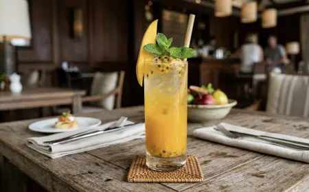 Make a Mango Passion Mocktail That Tastes Like a Tropical Escape