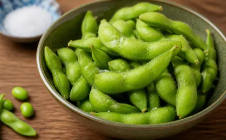 Edamame Recipe with SOP & Presentation Guide