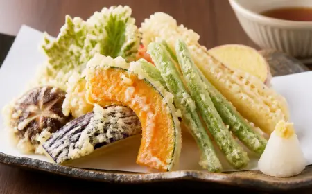 Crispy Tempura Vegetables with a Feather-Light Batter