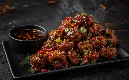 Chilli Garlic Mushrooms Recipe with SOP & Presentation Guide