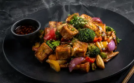 Tofu Stir Fry Recipe with SOP & Presentation Guide