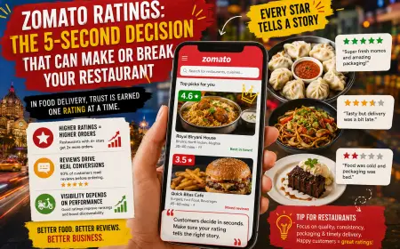How Zomato Ratings and Reviews Drive Restaurant Sales in India