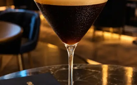 Espresso Martini with Baileys Cocktail Recipe with SOP, Garnish & Presentation Guide