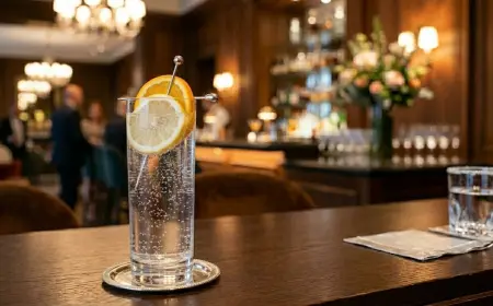 Vodka Spritzer Cocktail Recipe with SOP, Garnish & Presentation Guide