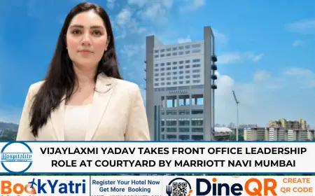 Vijaylaxmi Yadav appointed FOM at Courtyard by Marriott Navi Mumbai
