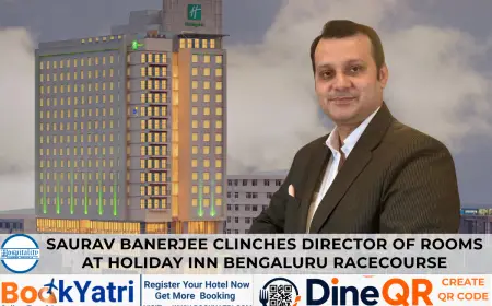 Saurav Banerjee Wins Director of Rooms Role at Holiday Inn Bengaluru Racecourse