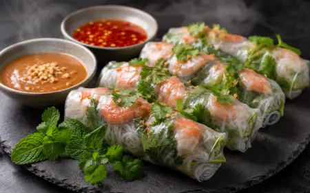 Vietnamese Spring Rolls Recipe with SOP & Presentation Guide