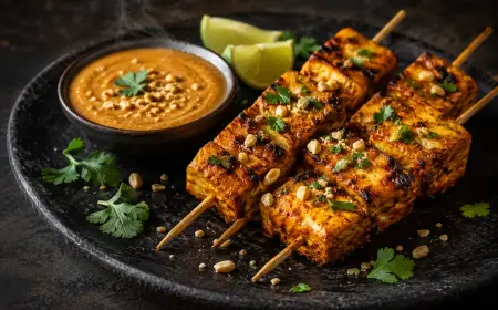 Paneer Satay Recipe with SOP & Presentation Guide