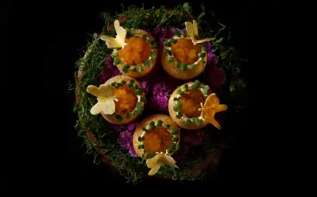Michelin Restaurant Serves Caviar Pani Puri in Viral Menu