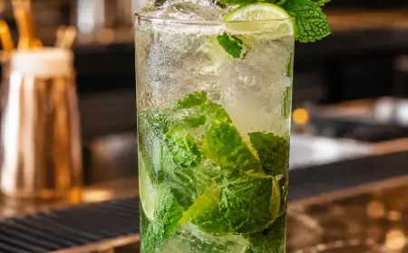 Vodka Mojito Cocktail Recipe with SOP, Garnish & Presentation Guide