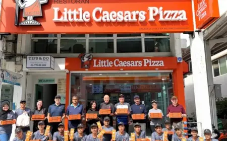 Little Caesars Opens First Malaysia Restaurant in Kuala Lumpur
