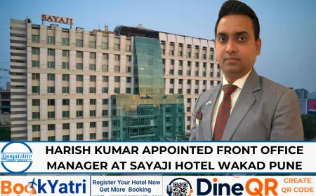 Harish Kumar Appointed FOM at Sayaji Hotel Wakad Pune