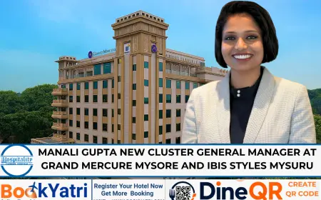 Manali Gupta New Cluster General Manager for Grand Mercure and ibis Styles Mysuru