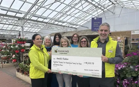 Garden Centre Restaurant Raises £18K for Children’s Charity in Community Fundraiser
