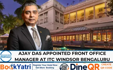 Ajay Das Appointed FOM at ITC Windsor Bengaluru