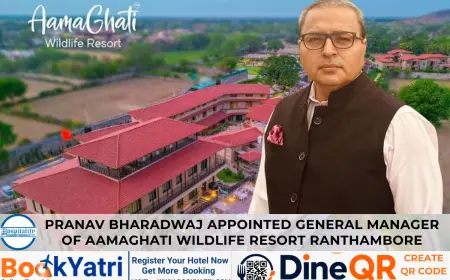Pranav Bharadwaj Appointed GM of Aamaghati Wildlife Resort
