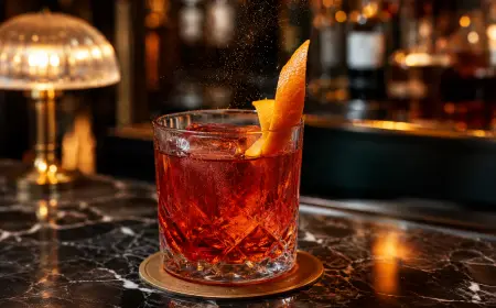 Negroni Cocktail Recipe with SOP, Garnish & Presentation Guide