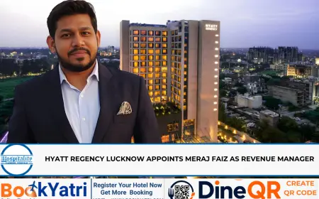 Hyatt Regency Lucknow Appoints Meraj Faiz as Revenue Manager