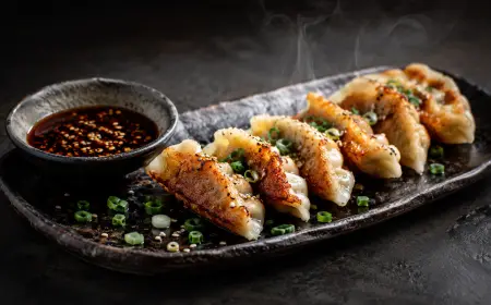 Vegetable Gyoza Recipe with SOP & Presentation Guide