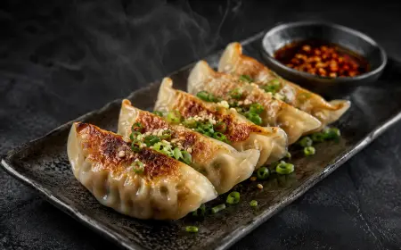 Chicken Gyoza Recipe with SOP & Presentation Guide
