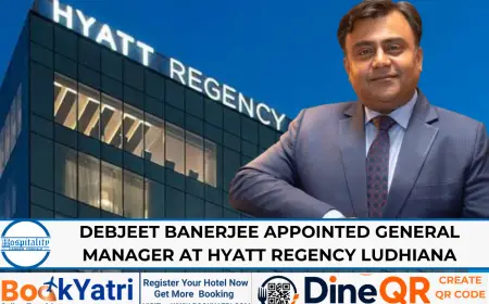 Debjeet Banerjee Appointed General Manager at Hyatt Regency Ludhiana