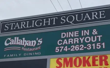 Callahan's Family Dining Returns to Elkhart at New Starlight Square Location
