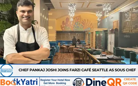 Chef Pankaj Joshi Joins Farzi Café Seattle as Sous Chef