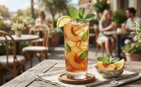Peach Iced Tea: 8 Easy Steps to the Best Refreshing Summer Drink