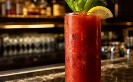 Bloody Mary Cocktail Recipe with SOP, Garnish & Presentation Guide