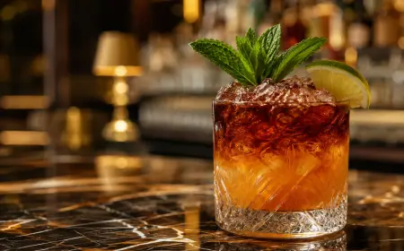 Mai Tai Cocktail Recipe with SOP, Garnish & Presentation Guide