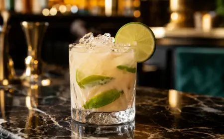 Caipirinha with Baileys Cocktail Recipe with SOP, Garnish & Presentation Guide