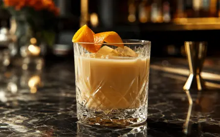 Rusty Nail with Baileys Cocktail Recipe with SOP, Garnish & Presentation Guide