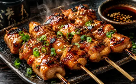Yakitori Chicken Recipe with SOP & Presentation Guide