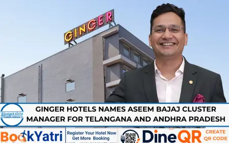 Aseem Bajaj Appointed New Cluster Manager at Ginger Hotels