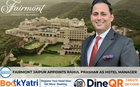 Rahul Prashar appointed New Hotel Manager at Fairmont Jaipur