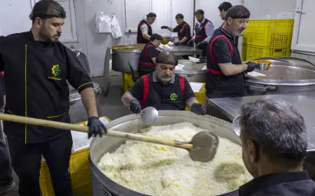 Al-Abbas Shrine Host Department Serves 15,000 Meals to Karbala Visitors
