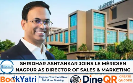 Shridhar Ashtankar Joins Le Méridien Nagpur as Director of Sales & Marketing