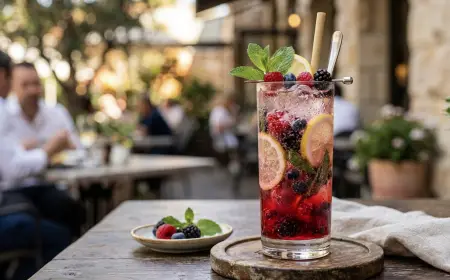 Berry Fusion Premium Mocktail: 8 Easy Steps to the Best Berry Drink