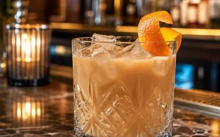 Rusty Nail with Baileys Cocktail Recipe with SOP, Garnish & Presentation Guide