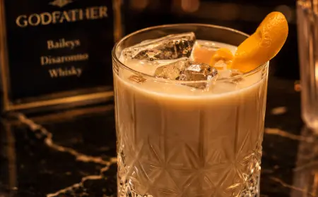 Godfather with Baileys Cocktail Recipe with SOP, Garnish & Presentation Guide