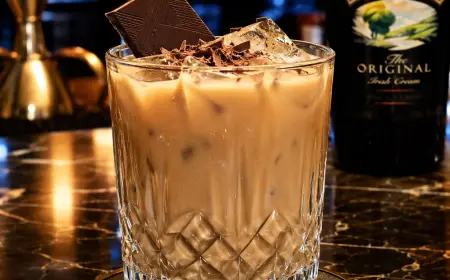 Godmother with Baileys Cocktail Recipe with SOP, Garnish & Presentation Guide