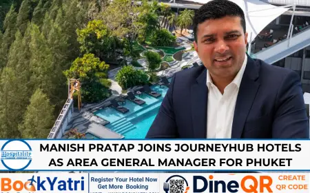 Manish Pratap Joins JourneyHub Hotels as Area GM for Phuket