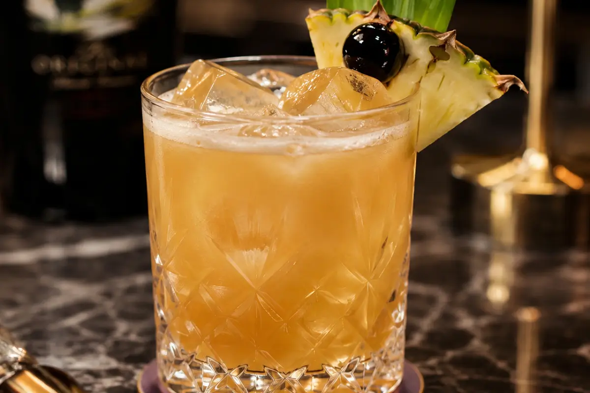 Jungle Bird with Baileys Cocktail Recipe with SOP, Garnish & Presentation Guide