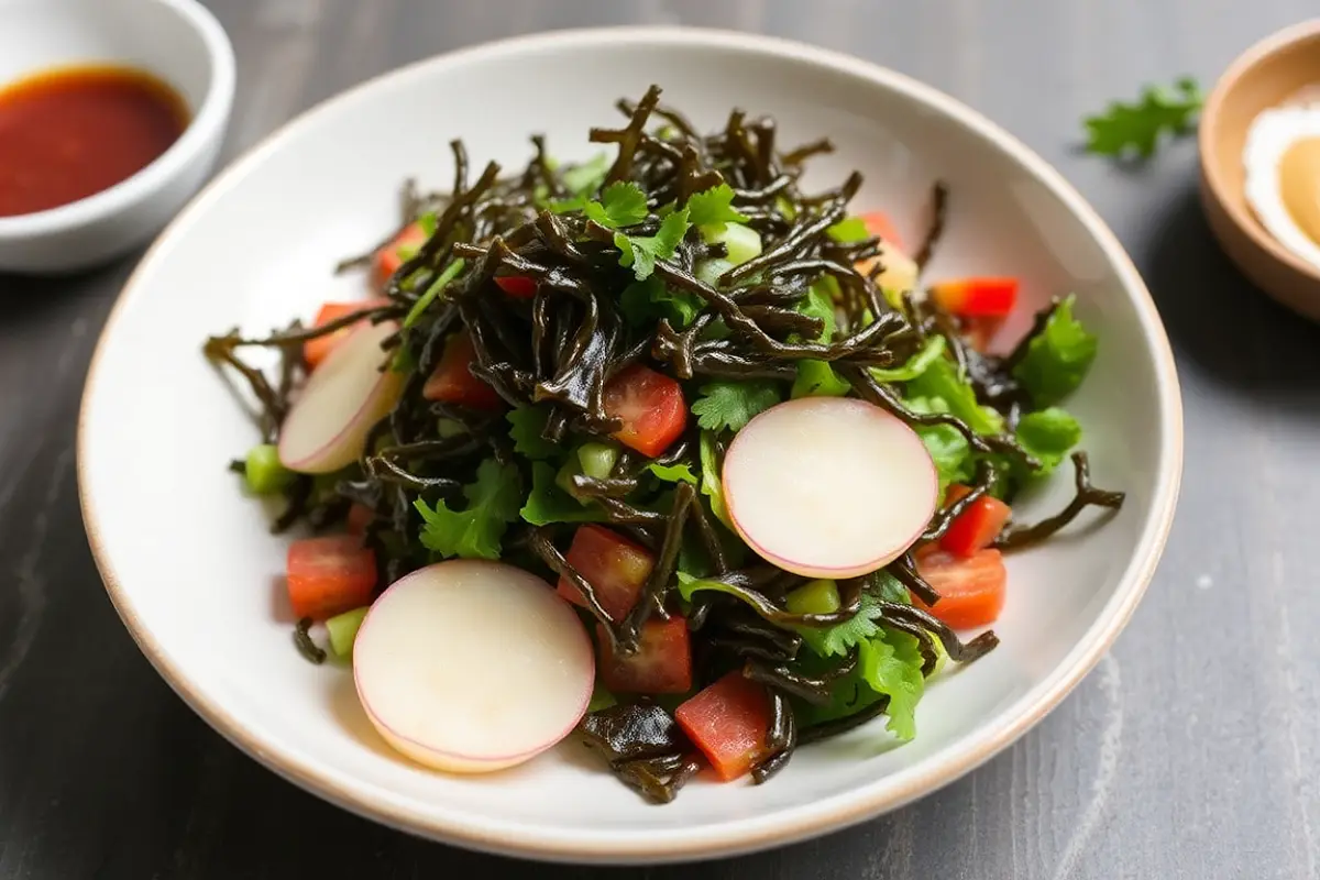 Seaweed Salad Starter Recipe with SOP & Presentation Guide