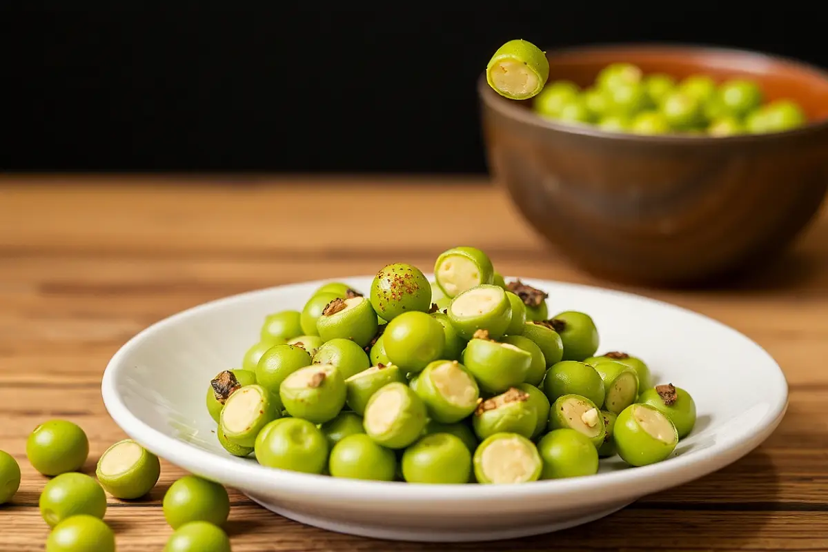 Wasabi Peas Snack Recipe with SOP & Presentation Guide