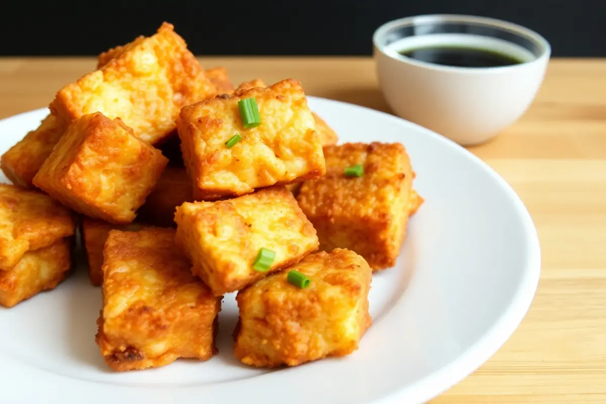 Crispy Tofu Bites Recipe with SOP & Presentation Guide