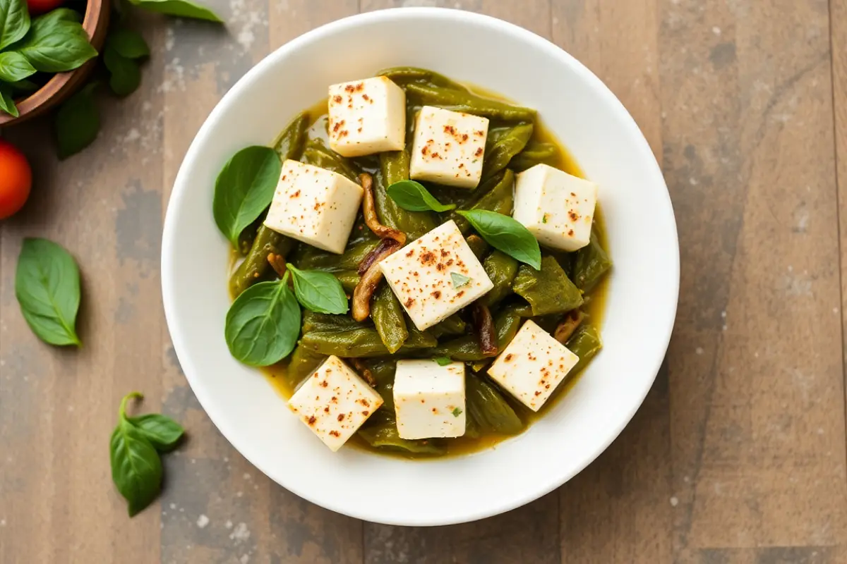 Thai Basil Paneer Recipe with SOP & Presentation Guide