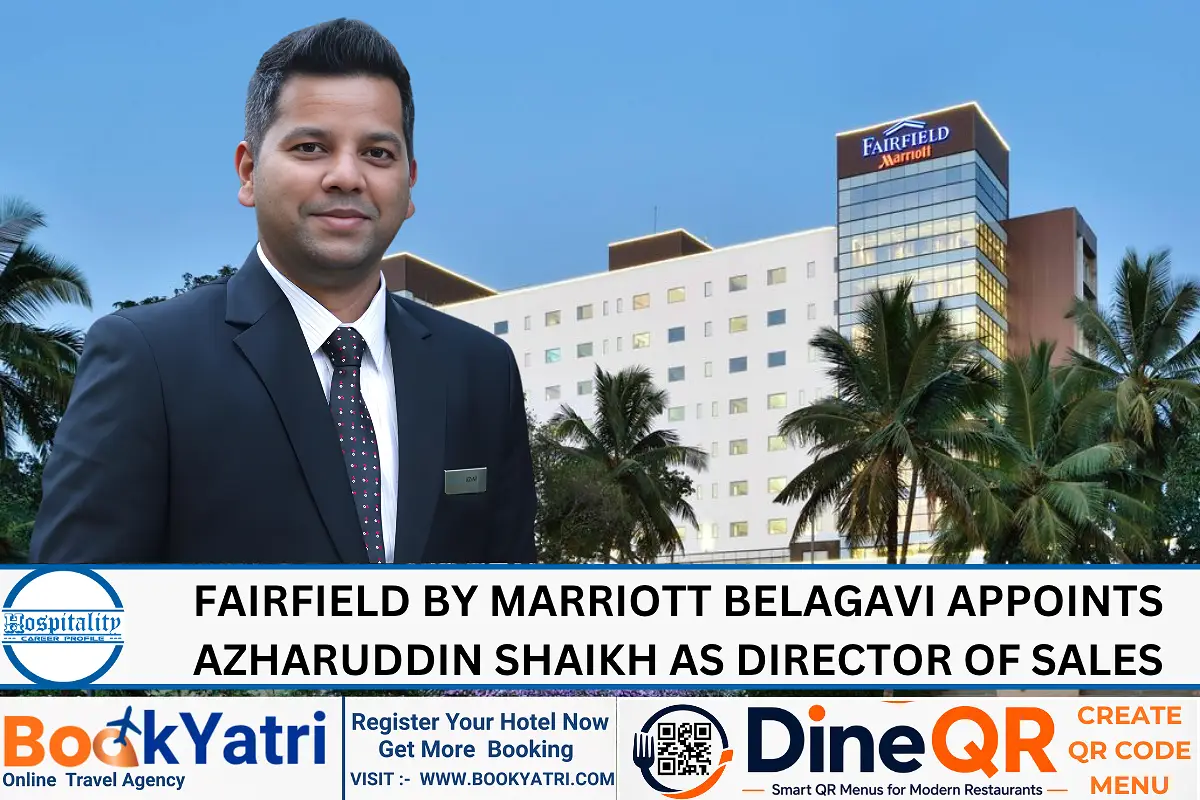 Azharuddin Shaikh Joins Fairfield by Marriott Belagavi as New  DOS