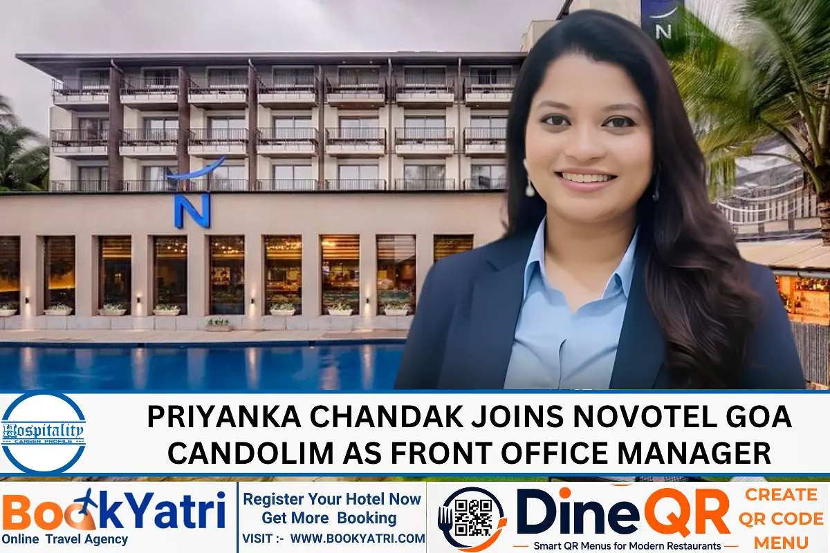 Priyanka Chandak Joins Novotel Goa Candolim as Front Office Manager